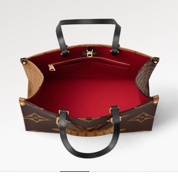 Louis Vuitton on the go handbag GM - Picture 6 of 11